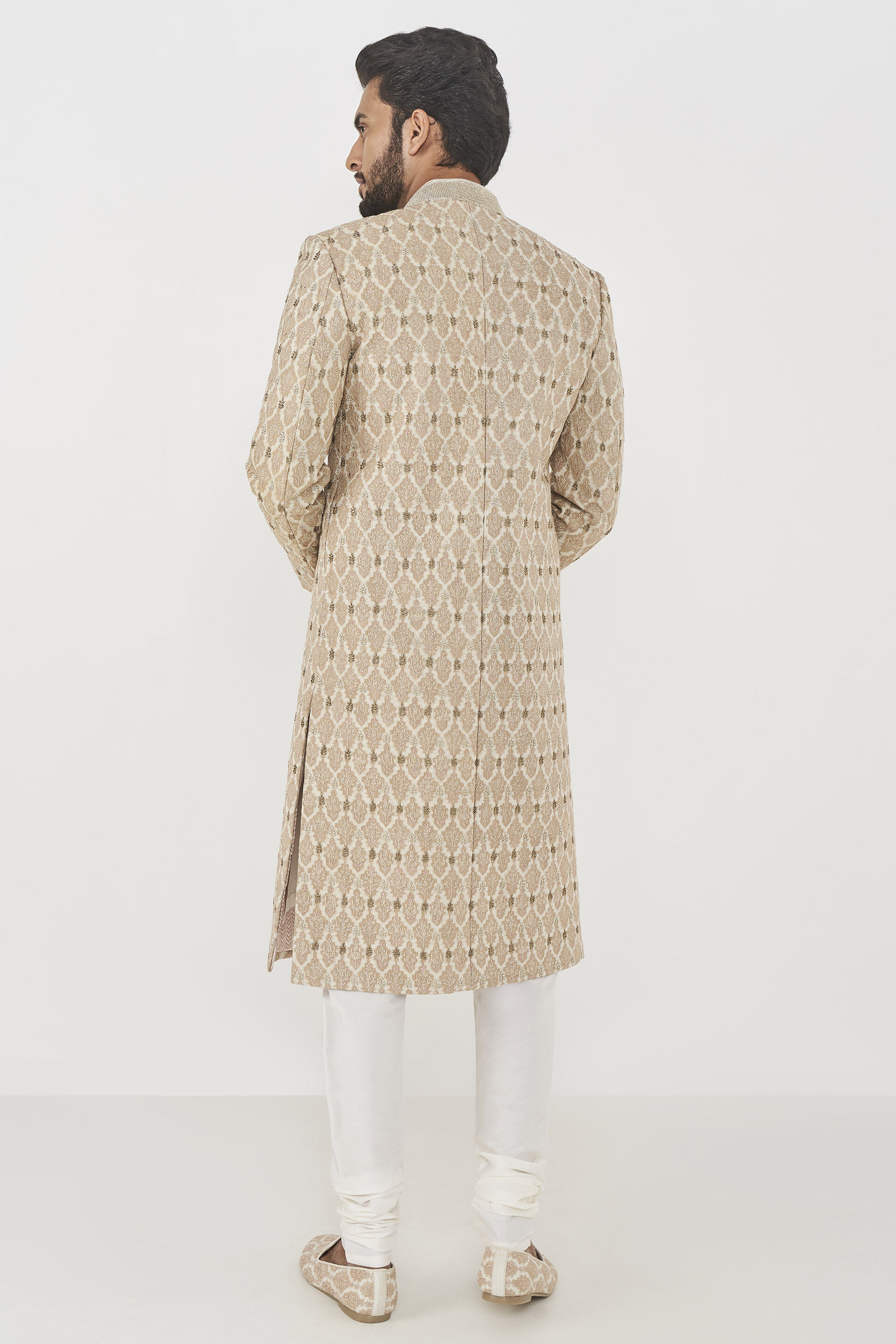 Nirvaan Sherwani - Off White, Off White, image 4